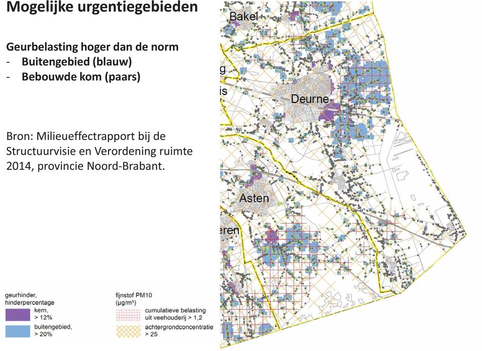 (paars) Bron: Milieueffectrapport bij de