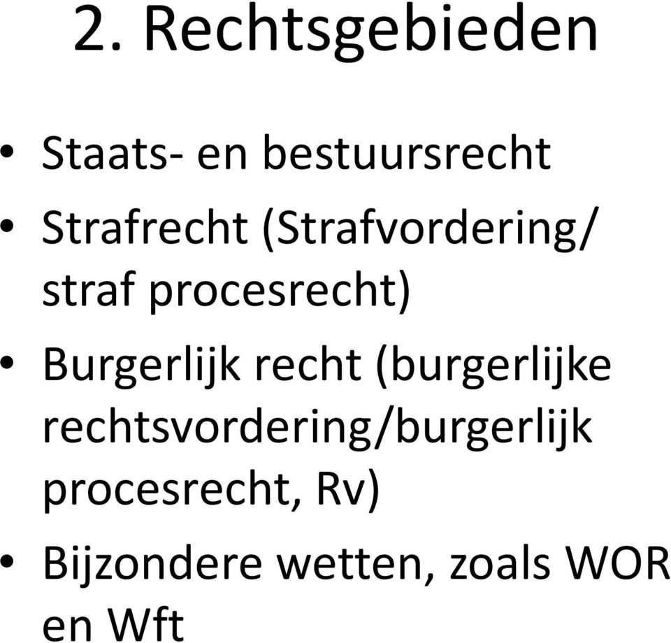 Burgerlijk recht (burgerlijke