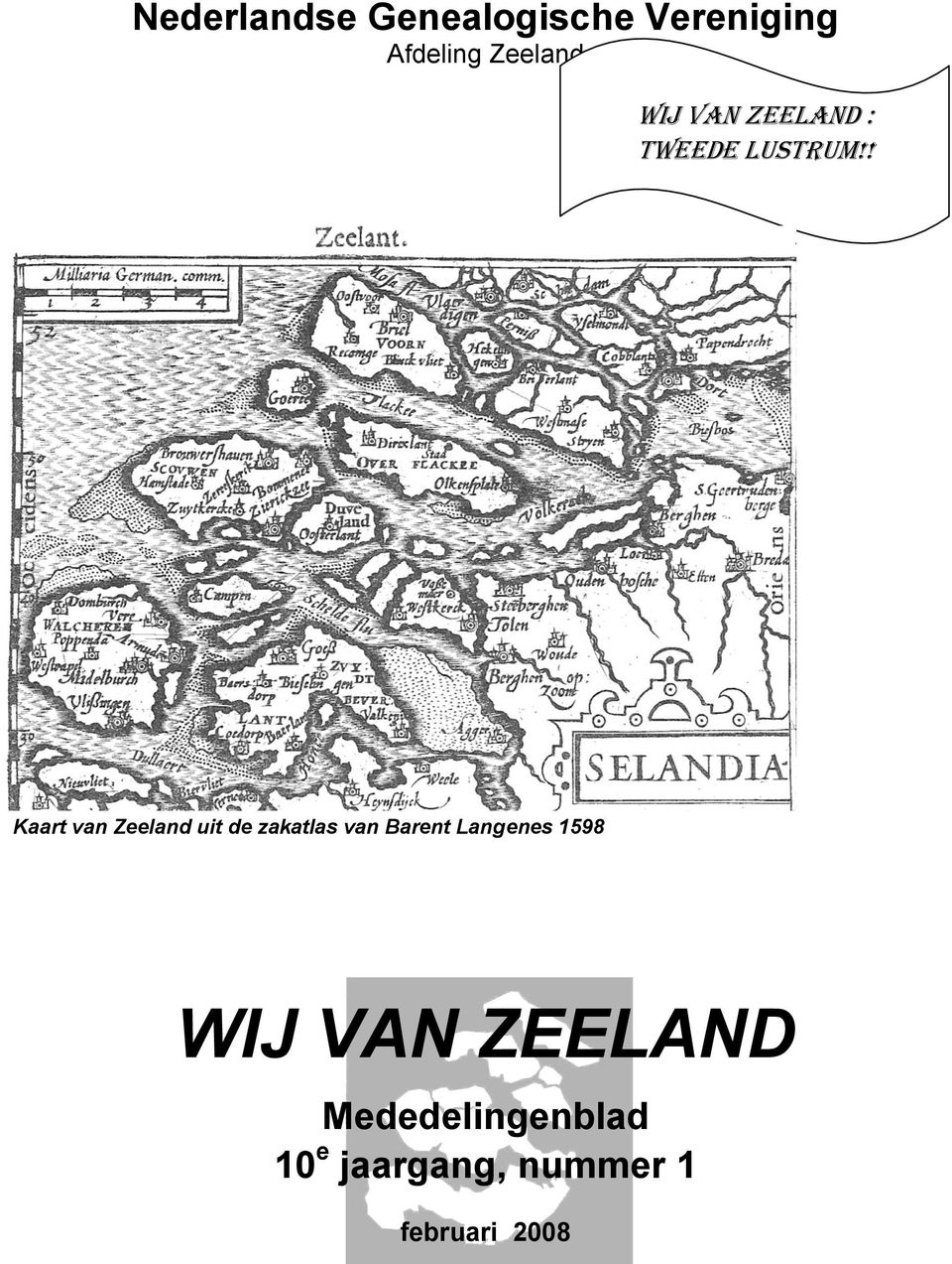 ! Kaart van Zeeland uit de zakatlas van Barent