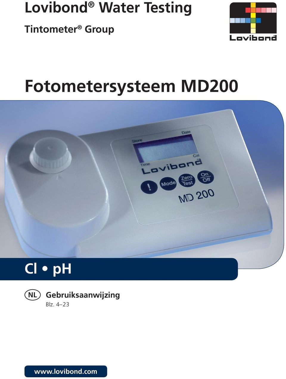 Fotometersysteem MD200 Cl ph