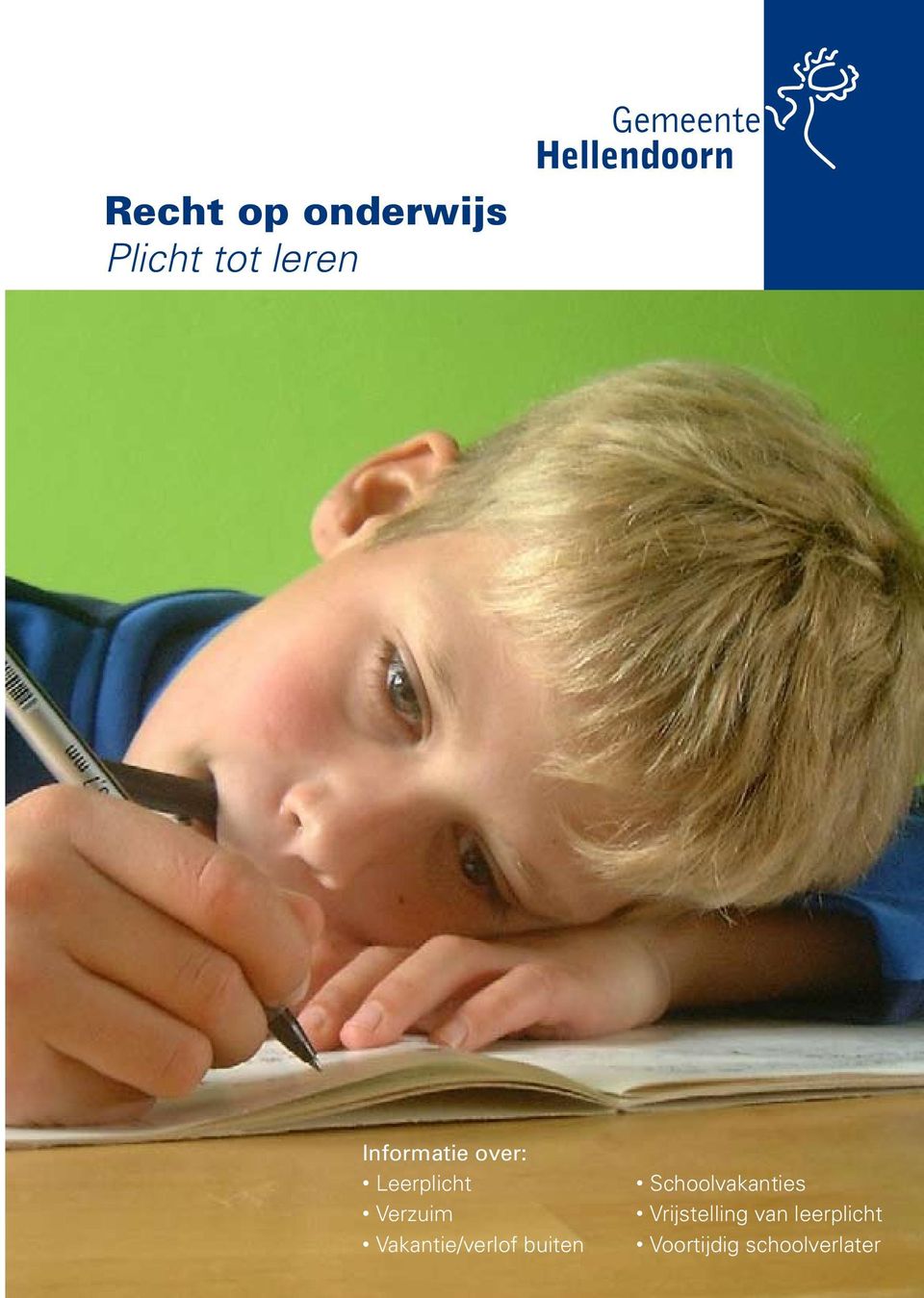 Vakantie/verlof buiten Schoolvakanties