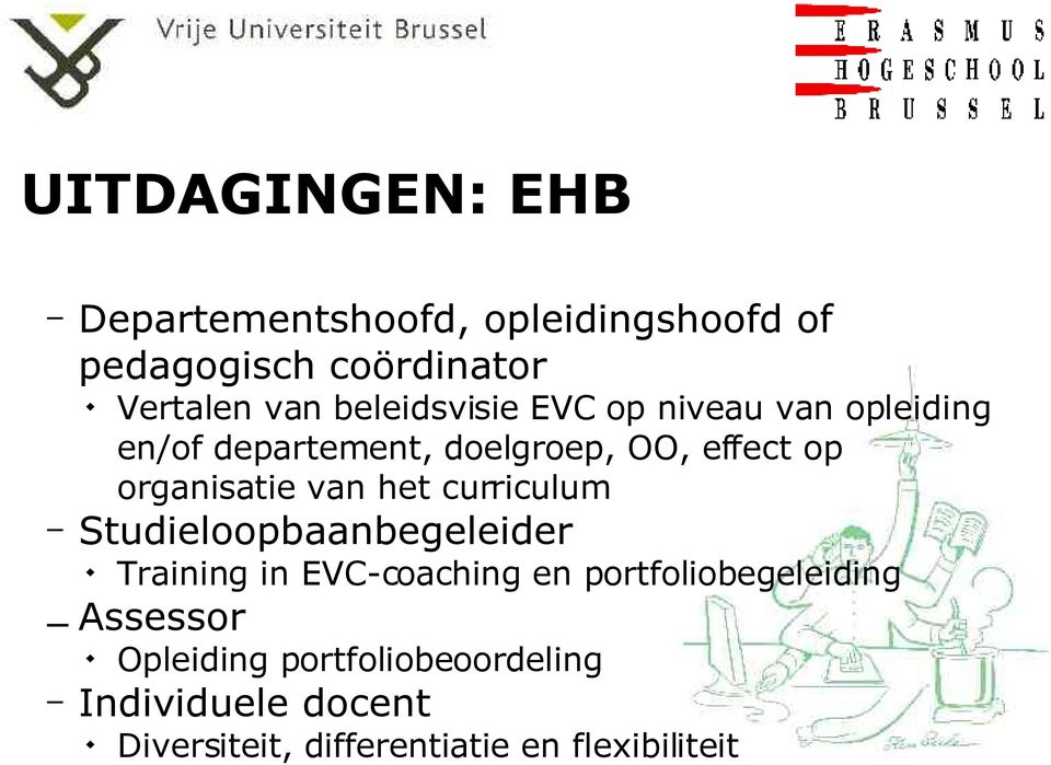 van het curriculum Studieloopbaanbegeleider Training in EVC-coaching en portfoliobegeleiding