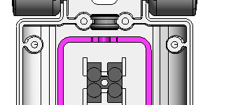 e i f j g L N 230 V ~ 2.2 ALTERNATIEVE BEVESTIGING h ZET DE RUBBEREN KABELHOUDER CORRECT OP ZIJN PLAATS Fig.6 Fig.7 1) Verwijder, zoals in figuur 8 ref.