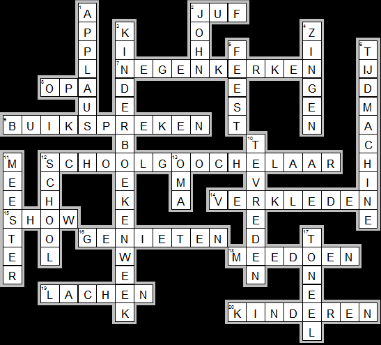 Doolhof (blz. 10) Huzzel-puzzel (blz.