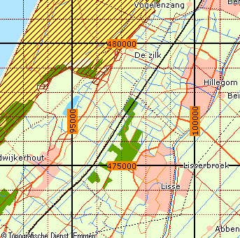 Natura 2000-gebieden In de directe omgeving liggen geen Vogel- en Habitatrichtlijngebieden. Het dichtstbijzijnde habitatrichtlijngebied is het duingebied bij Noordwijk. Afbeelding 1.3.