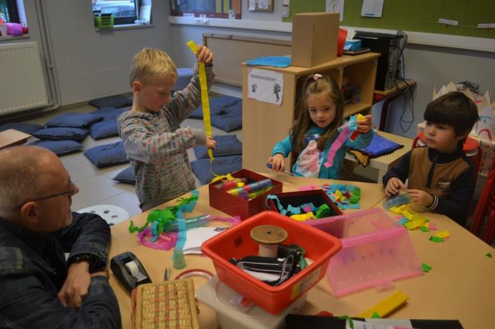 3x per schooljaar Woensdagvoormiddag Atelier uitdenken