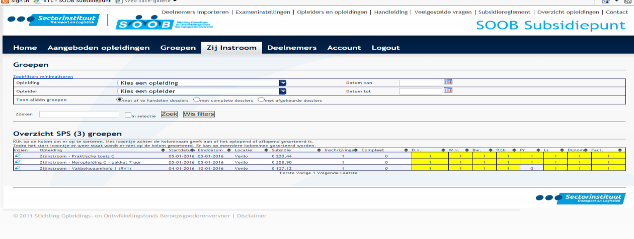 Via de optie deelnemers beheren kunt 24 uur per dag, 7 dagen in de week mutaties doorvoeren.