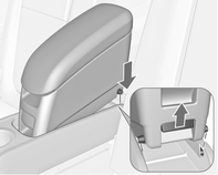 Stoelen, veiligheidssystemen 45 Armsteun aan adapter bevestigen Adapter demonteren Ontgrendel de adapter door het contactslot linksom in het slot te draaien.