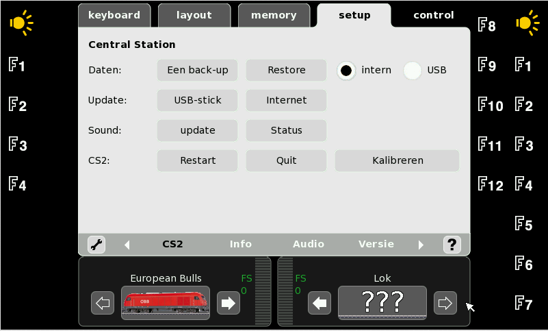 itrain - Hoe centrale instellen en verbinden met de computer?