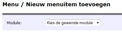 123webpagina handleiding 38 12 Menu De hoofdstukken 5 t/m 11 beschreven hoe u de verschillende bouwstenen van uw website kunt aanmaken.