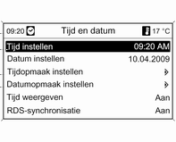 Instrumenten en bedieningsorganen 79 De achteruitsproeier wordt gedeactiveerd wanneer het vloeistofpeil te laag is.