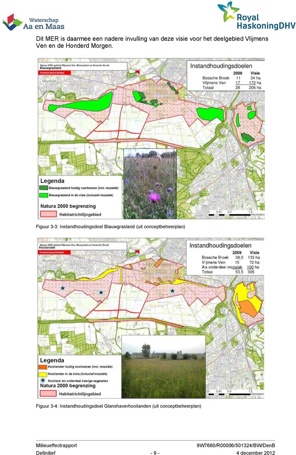 Figuur 3-3: Instandhoudingsdoel Blauwgrasland (uit conceptbeheerplan)