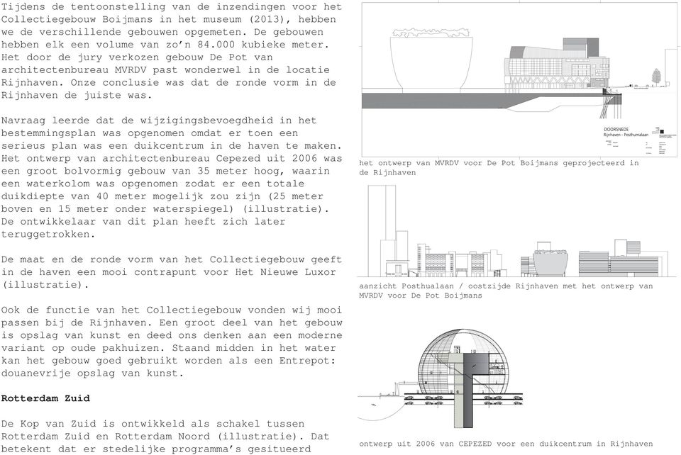 Navraag leerde dat de wijzigingsbevoegdheid in het bestemmingsplan was opgenomen omdat er toen een serieus plan was een duikcentrum in de haven te maken.