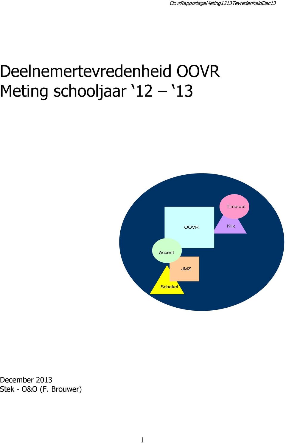 schooljaar 12 13 Time-out OOVR Klik Accent