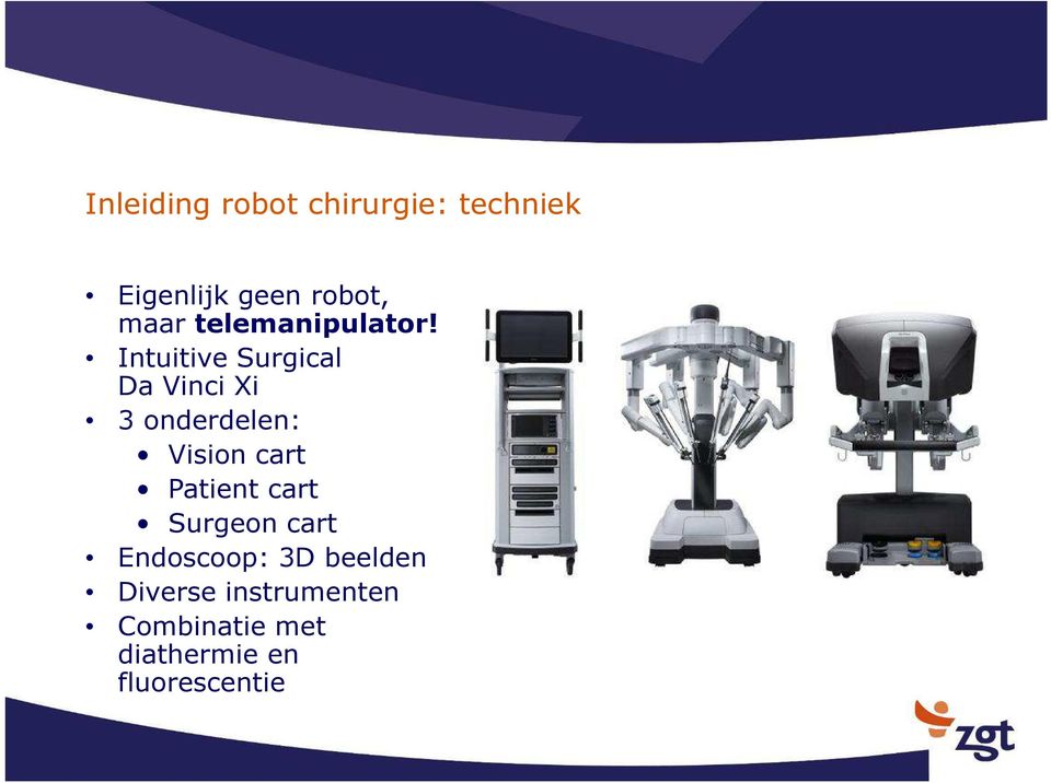 Intuitive Surgical Da Vinci Xi 3 onderdelen: Vision cart