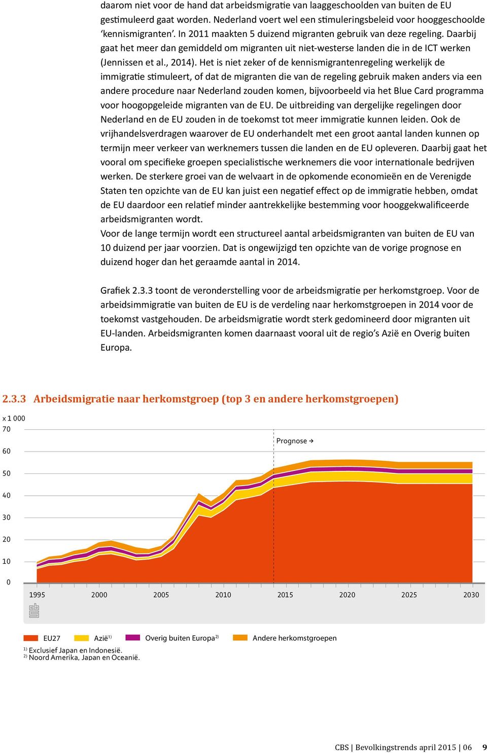 Het is niet zeker of de kennismigrantenregeling werkelijk de immigratie stimuleert, of dat de migranten die van de regeling gebruik maken anders via een andere procedure naar Nederland zouden komen,