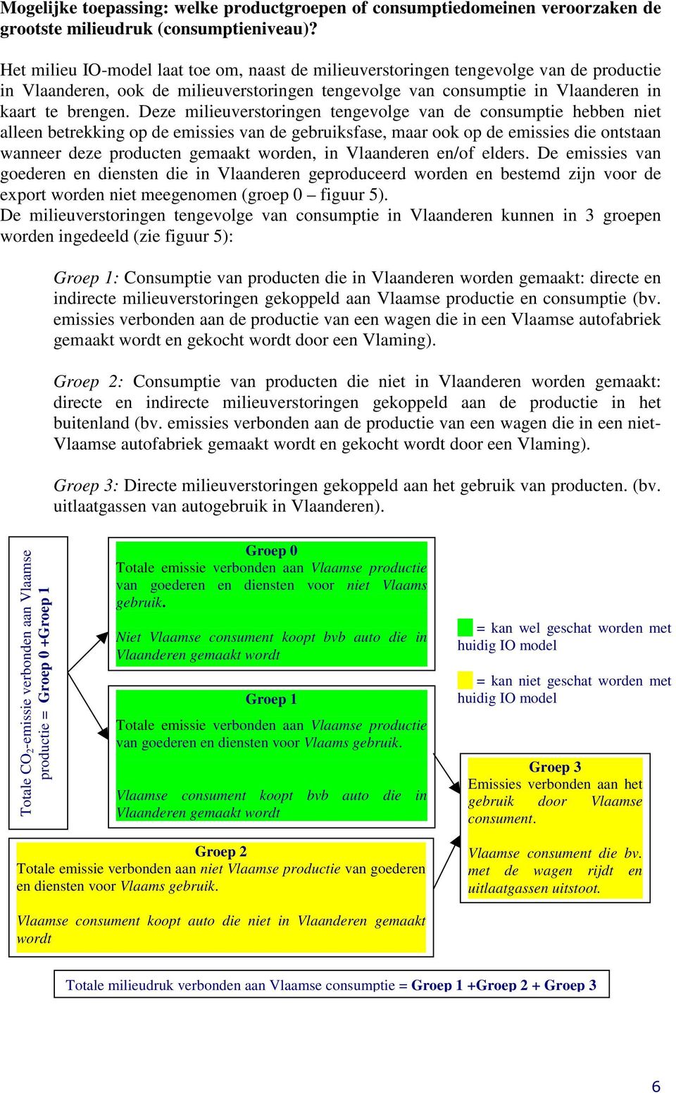 Deze milieuverstoringen tengevolge van de consumptie hebben niet alleen betrekking op de emissies van de gebruiksfase, maar ook op de emissies die ontstaan wanneer deze producten gemaakt worden, in