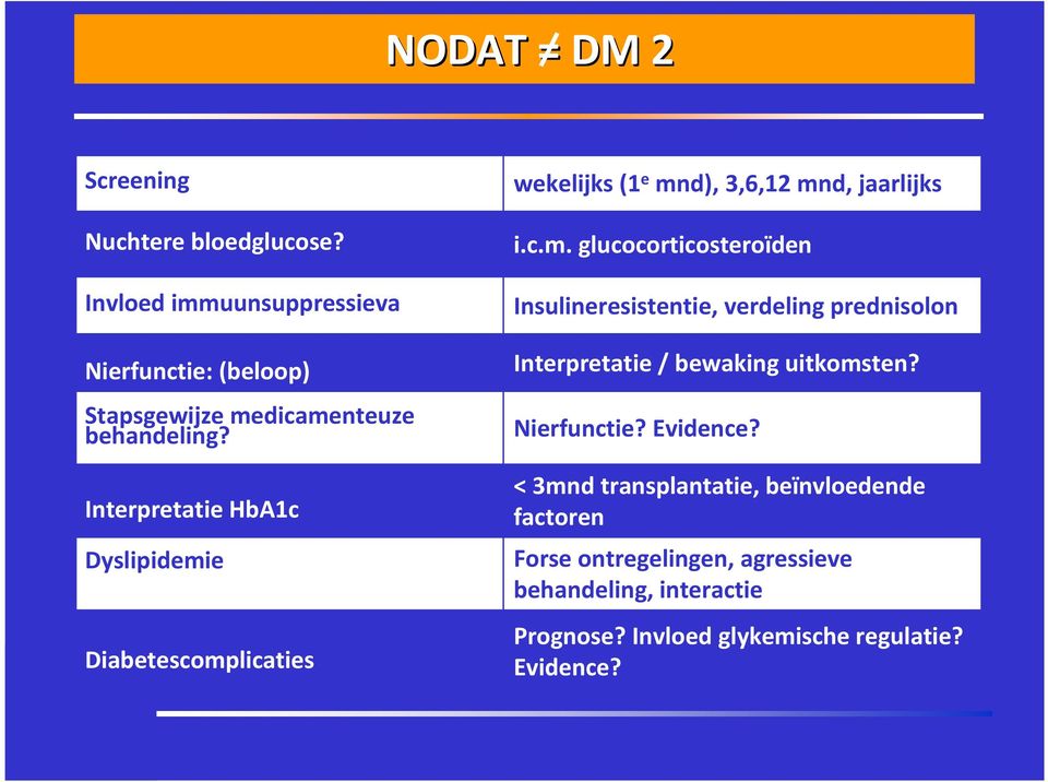 Interpretatie HbA1c Dyslipidemi