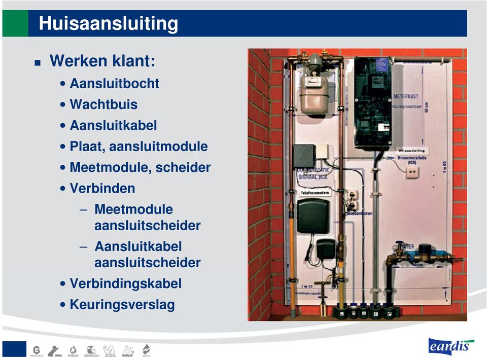 Meetmodule, scheider Verbinden Meetmodule