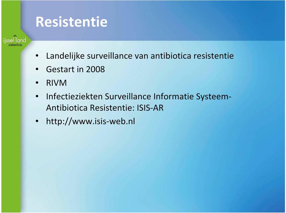 Infectieziekten Surveillance Informatie