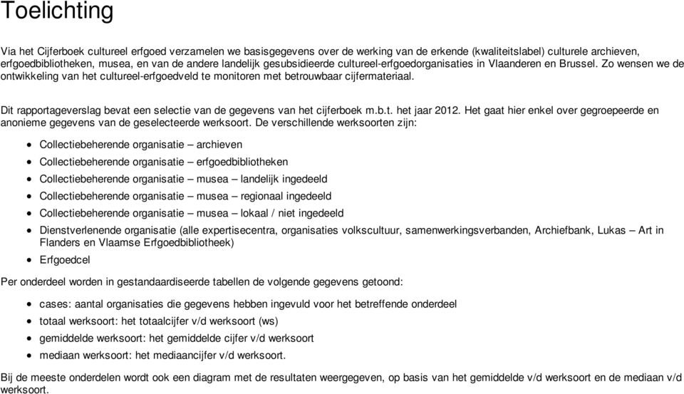 Dit rapportageverslag bevat een selectie van de gegevens van het cijferboek m.b.t. het jaar 22. Het gaat hier enkel over gegroepeerde en anonieme gegevens van de geselecteerde.