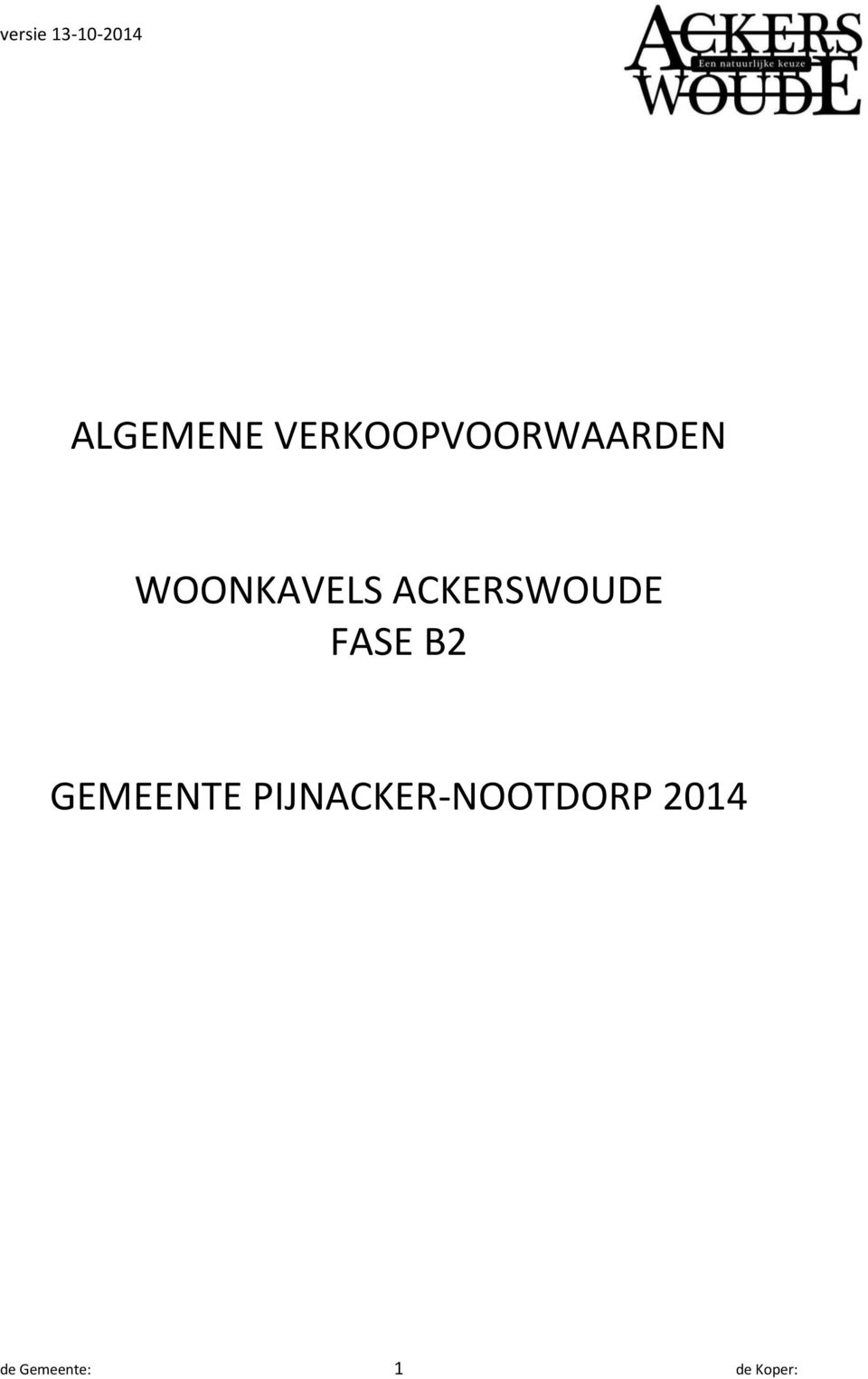 B2 GEMEENTE