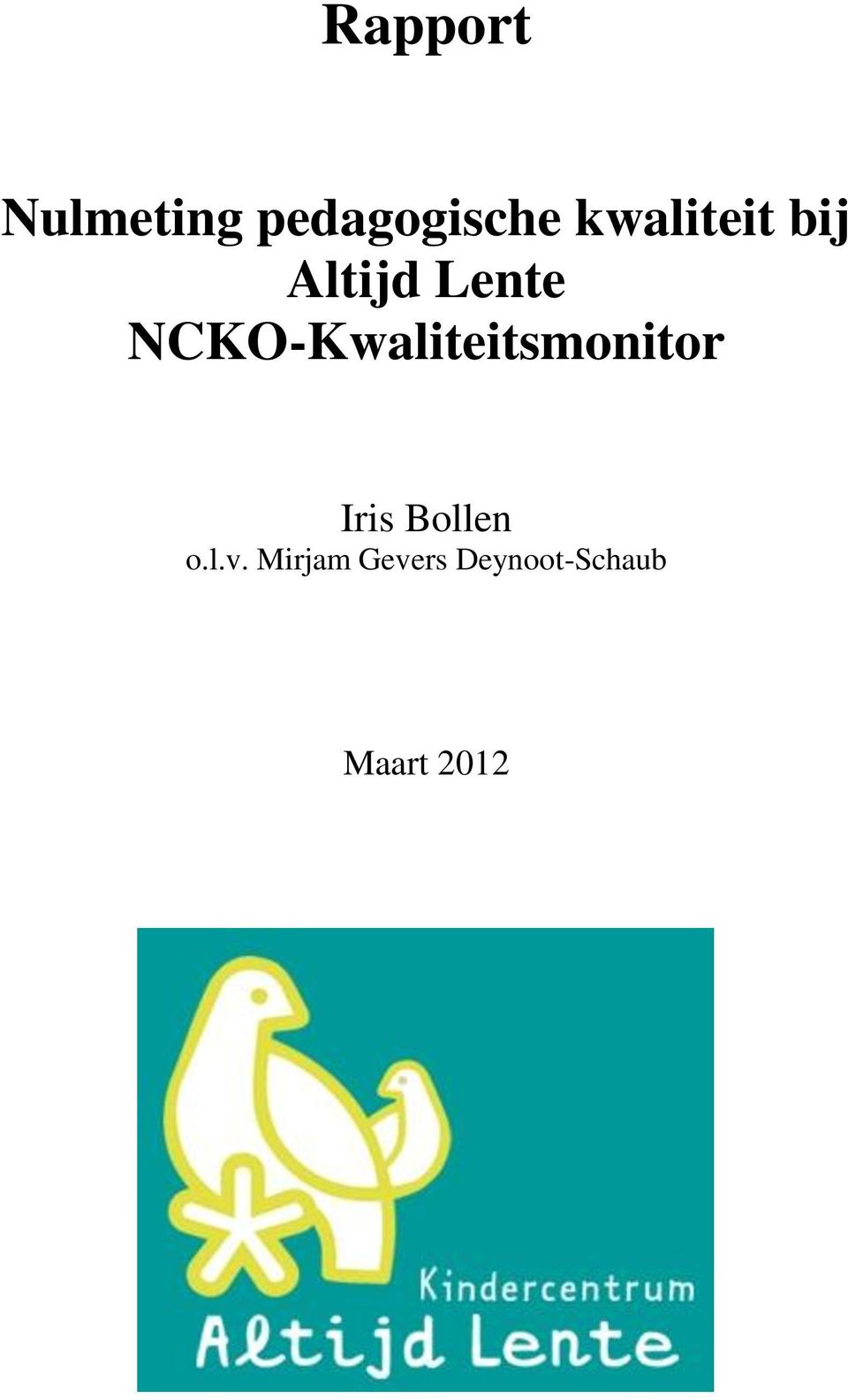 NCKO-Kwaliteitsmonitor Iris Bollen