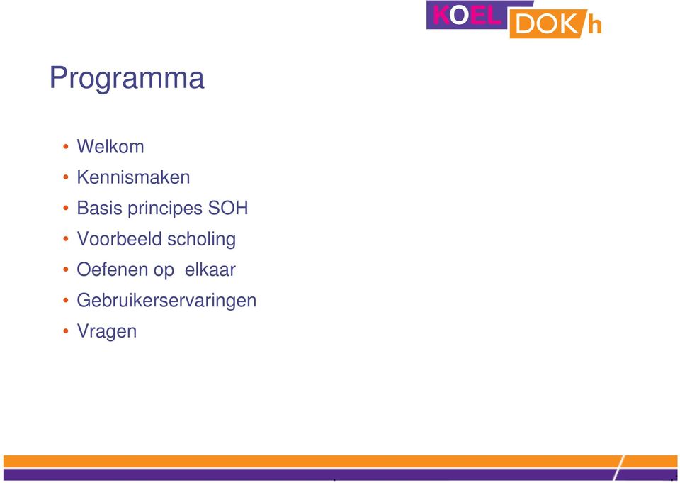 Voorbeeld scholing Oefenen