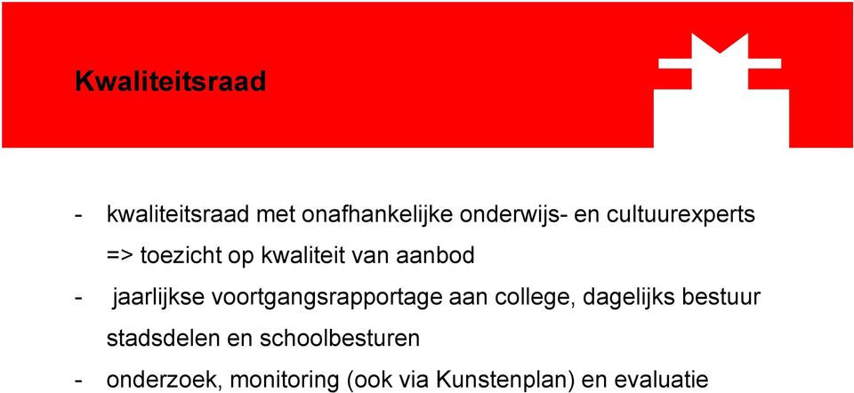 voortgangsrapportage aan college, dagelijks bestuur stadsdelen en