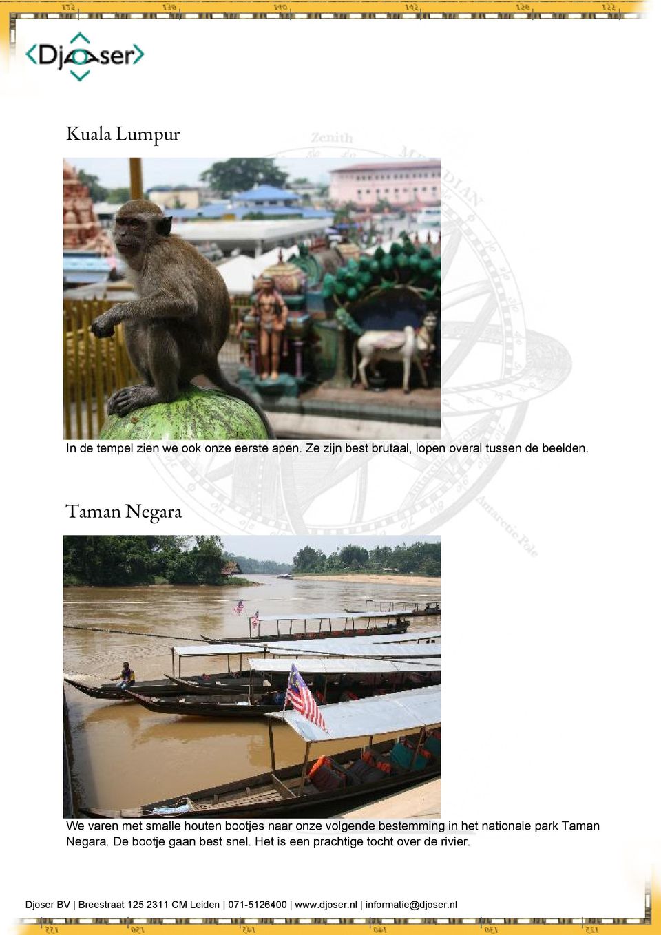 Taman Negara We varen met smalle houten bootjes naar onze volgende