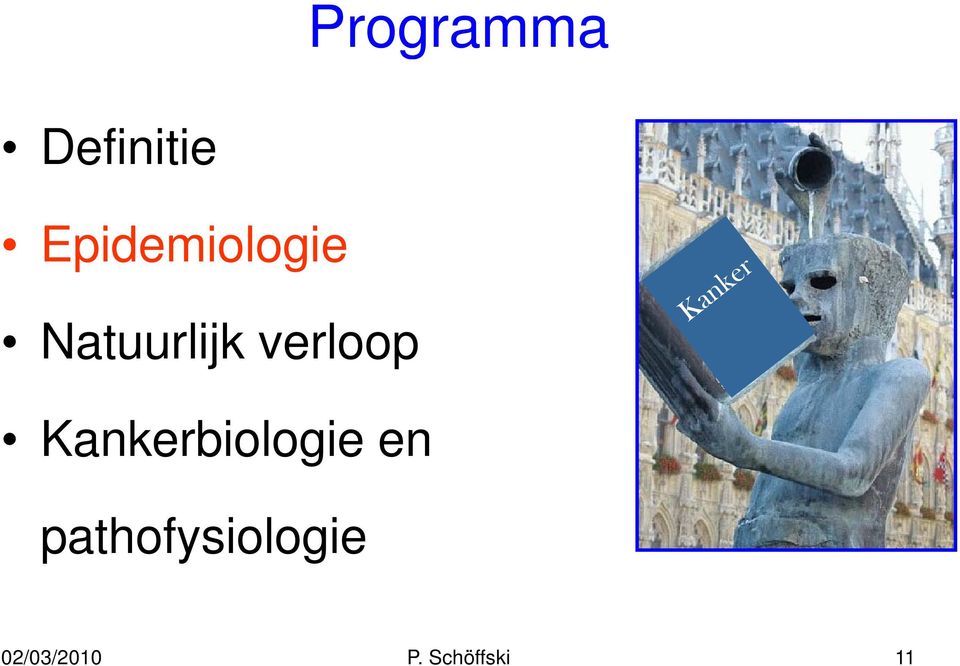 verloop Kankerbiologie en