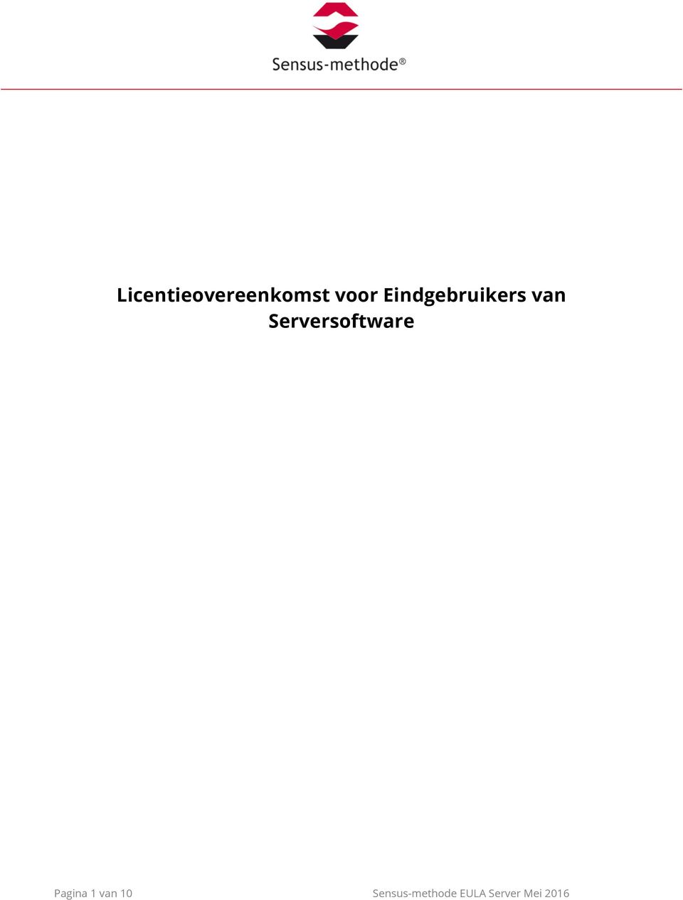 Serversoftware Pagina 1 van
