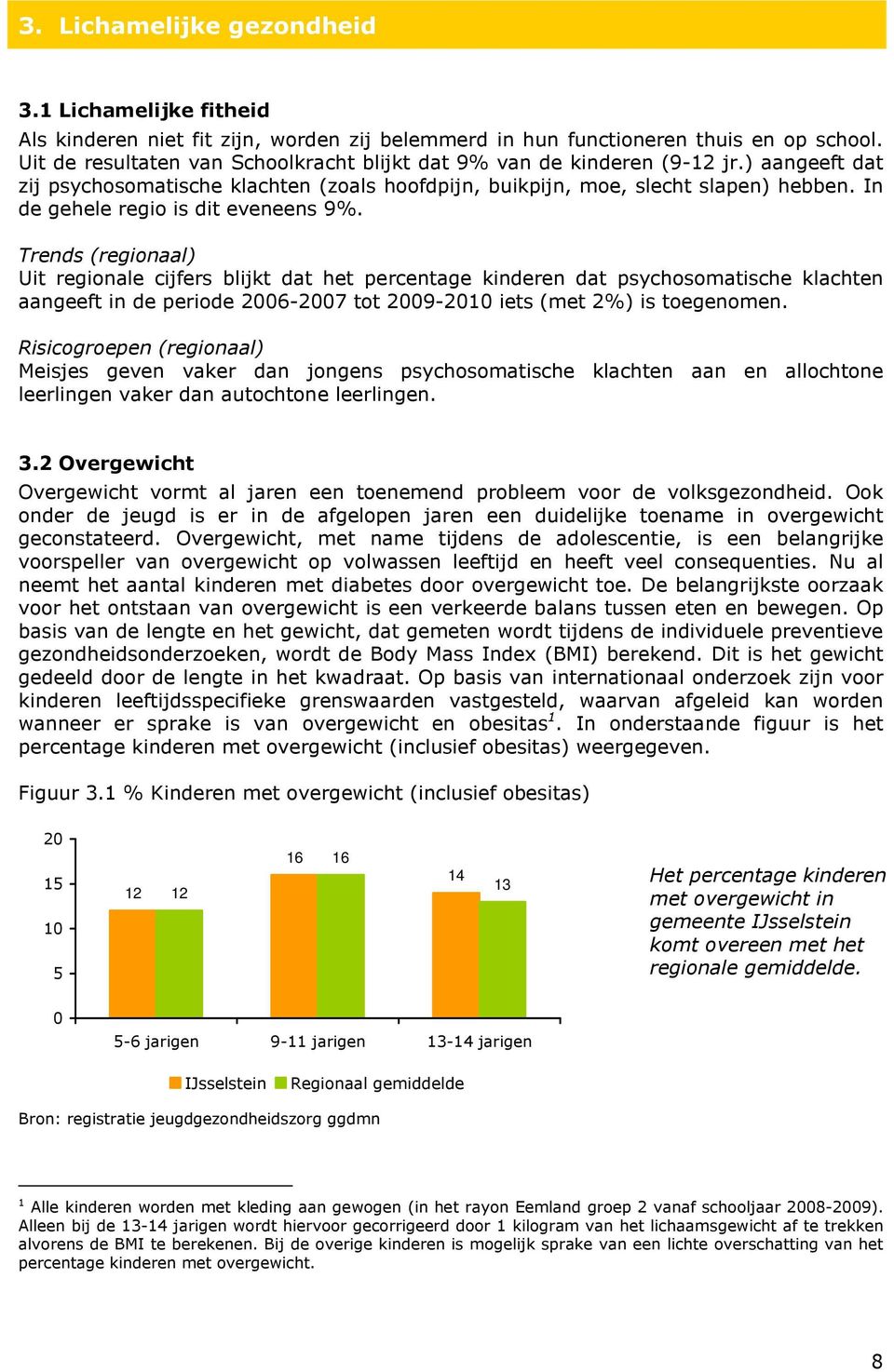 In de gehele regio is dit eveneens 9.