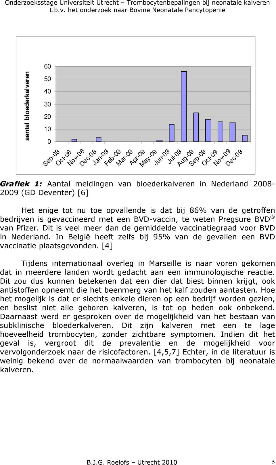 Dit is veel meer dan de gemiddelde vaccinatiegraad voor BVD in Nederland. In België heeft zelfs bij 95% van de gevallen een BVD vaccinatie plaatsgevonden.