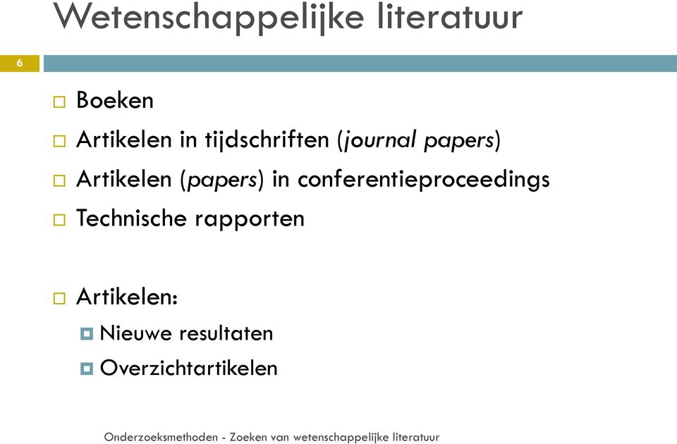 (papers) in conferentieproceedings Technische