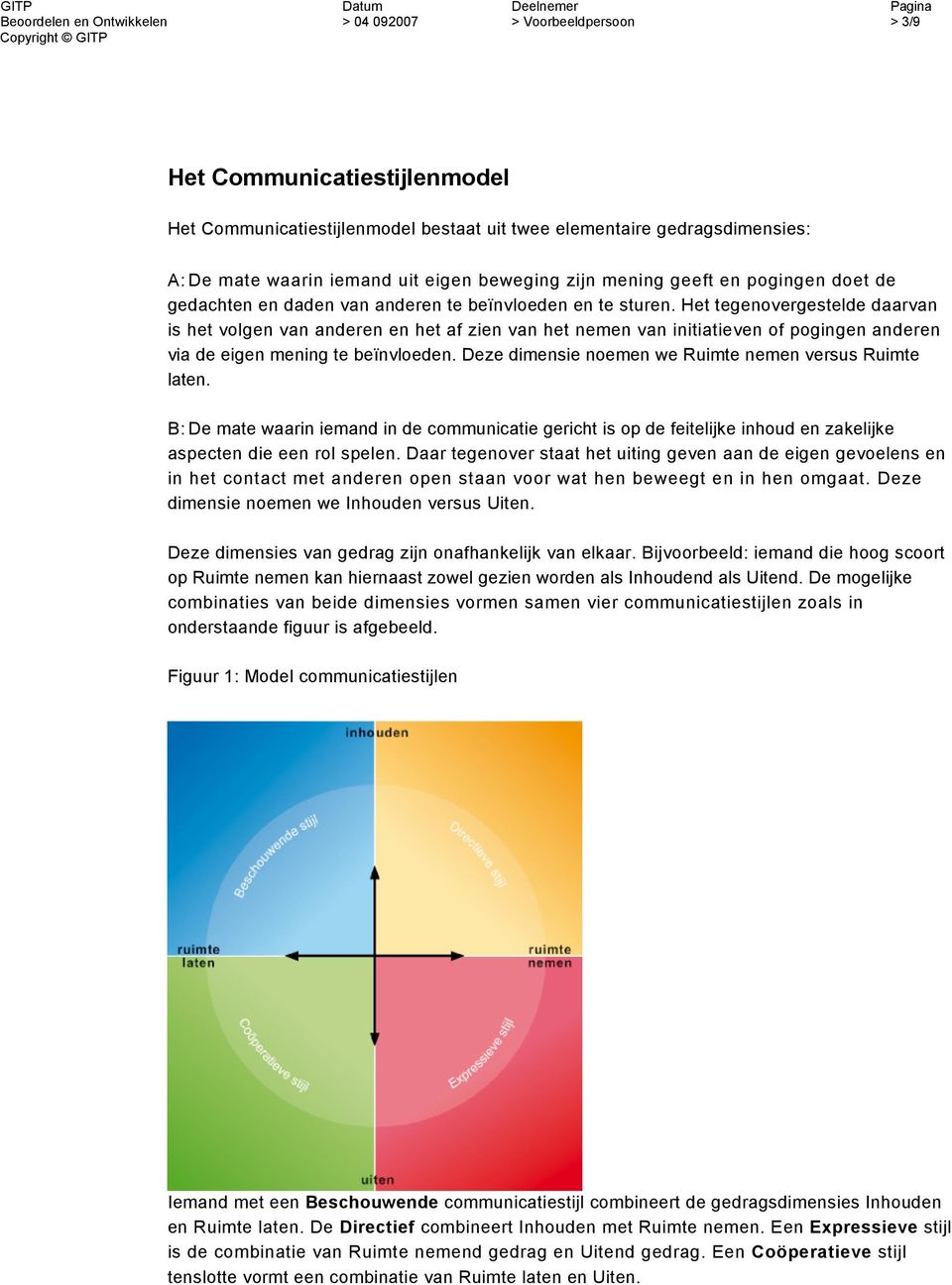 Het tegenovergestelde daarvan is het volgen van anderen en het af zien van het nemen van initiatieven of pogingen anderen via de eigen mening te beïnvloeden.