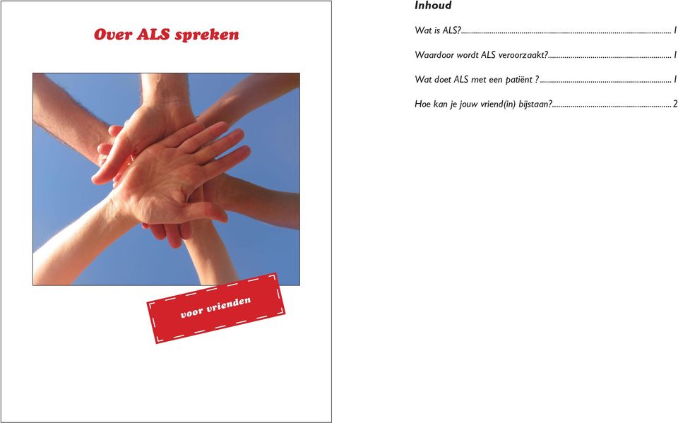 1 Wat doet ALS met een patiënt?