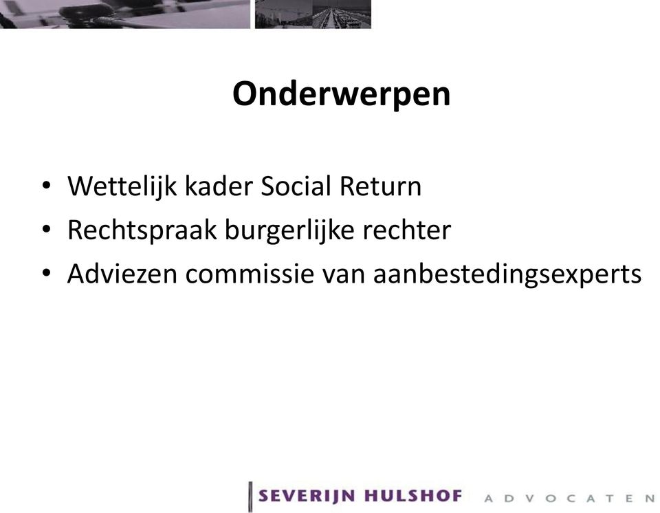 burgerlijke rechter Adviezen