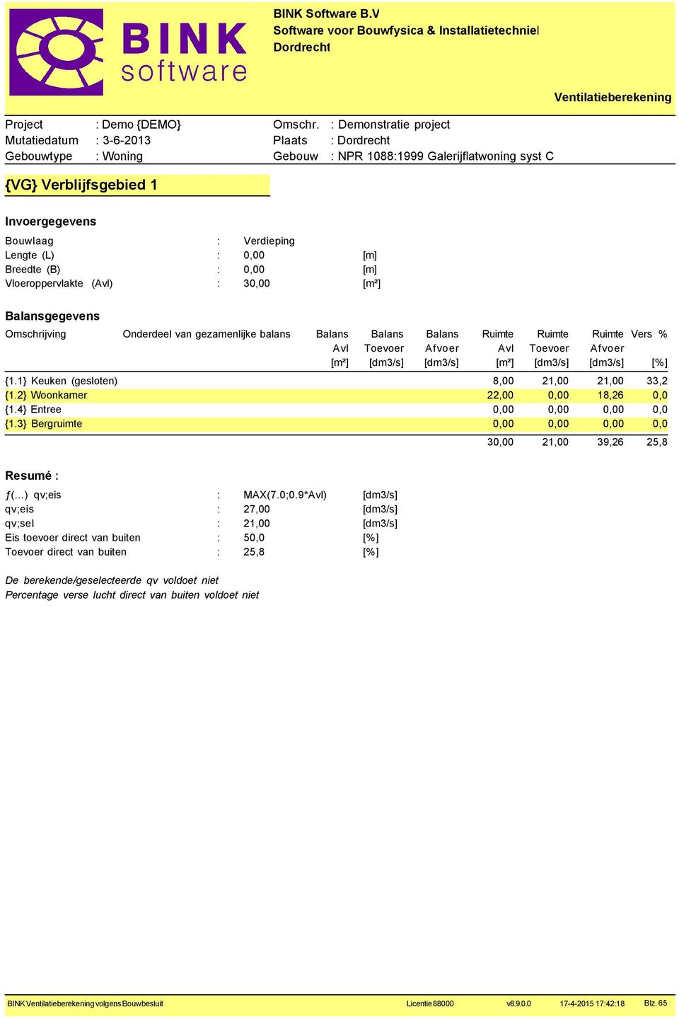 4} Entree 0,00 0,00 0,00 0,0 {1.3} Bergruimte 0,00 0,00 0,00 0,0 30,00 21,00 39,26 25,8 ƒ( ) qv;eis : MAX(7.0;0.