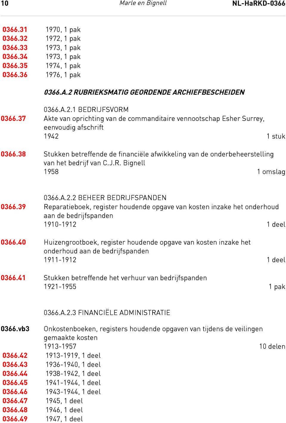 37 Akte van oprichting van de commanditaire vennootschap Esher Surrey, eenvoudig afschrift 1942 1 stuk 0366.