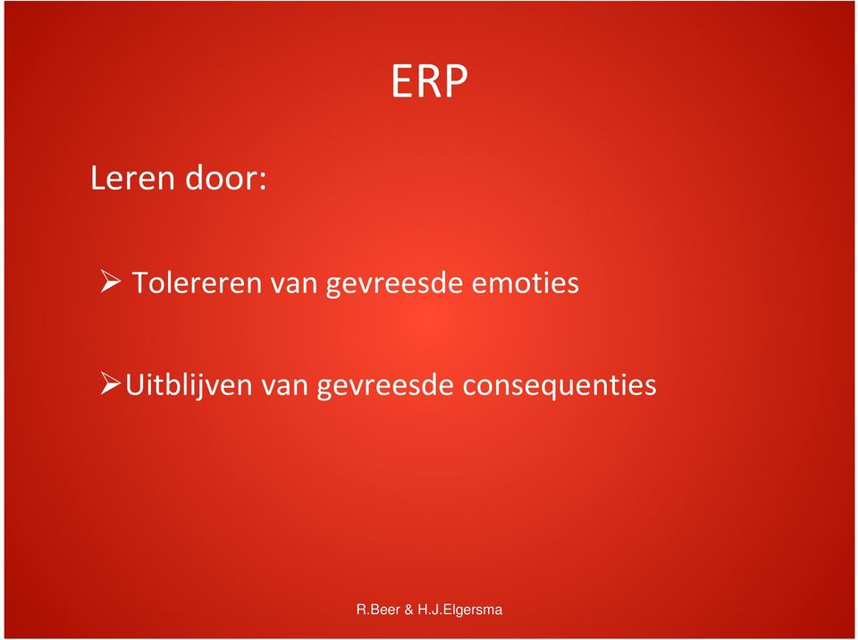 gevreesde emoties