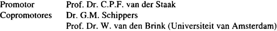 Schippers Prof. Dr. W.