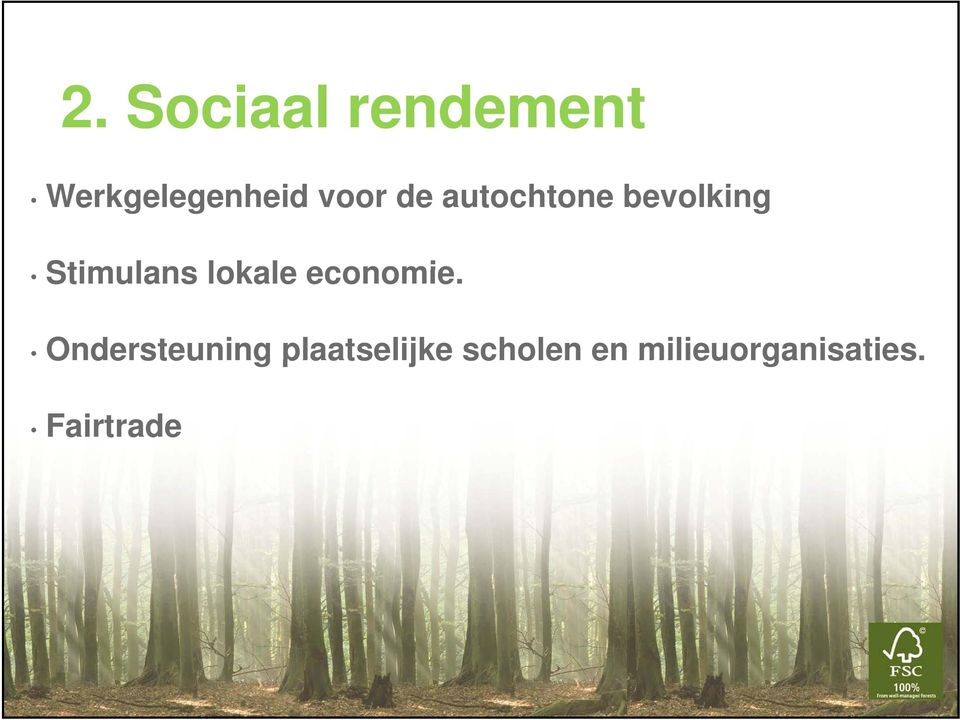 lokale economie.