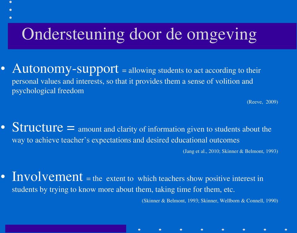 teacher s expectations and desired educational outcomes (Jang et al.