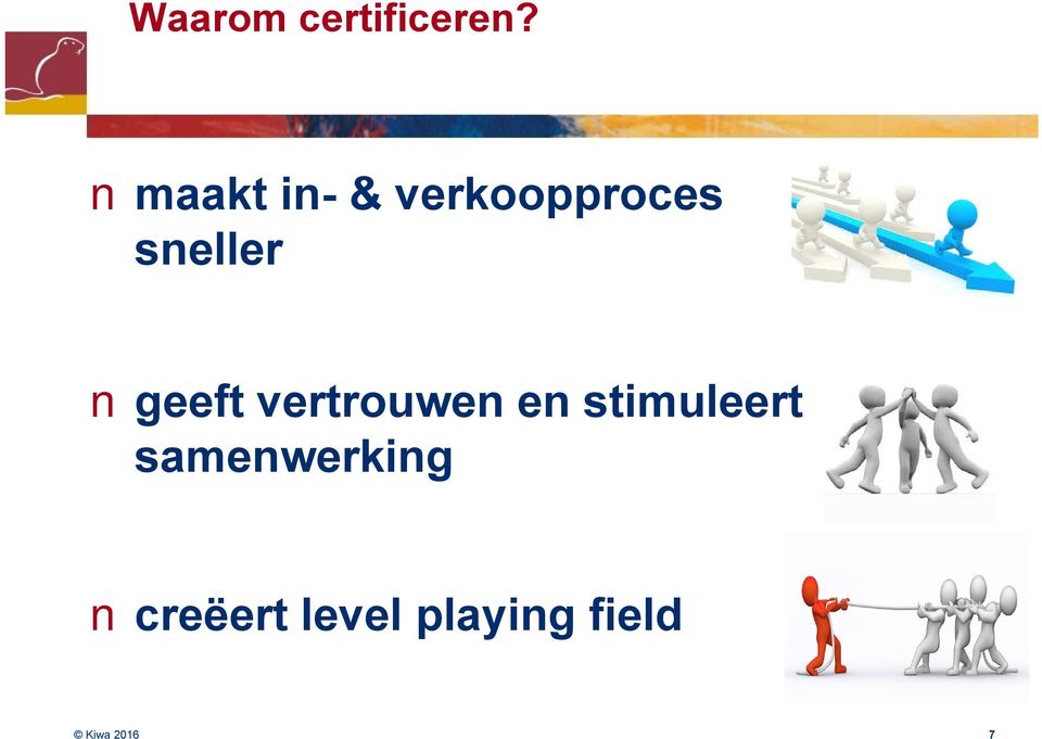 sneller geeft vertrouwen en