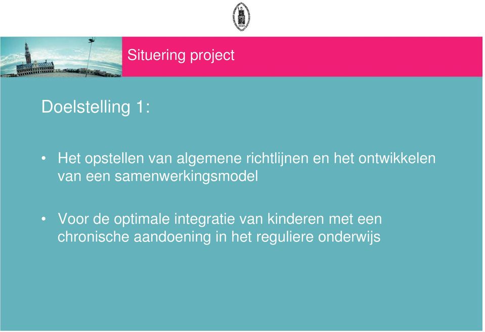 samenwerkingsmodel Voor de optimale integratie van