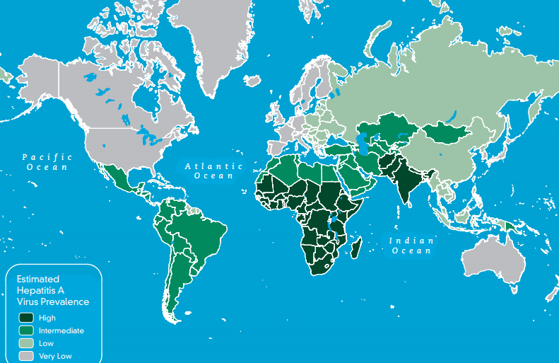 Hepatitis A epidemiologie http://wwwnc.cdc.