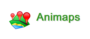 1 Met Animaps een reisroute ontwerpen met foto s en tekstinformatie.. Animaps is een toepassing waarmee op kaarten van Google-Maps reisroutes kunnen worden vastgelegd en afgelegd.