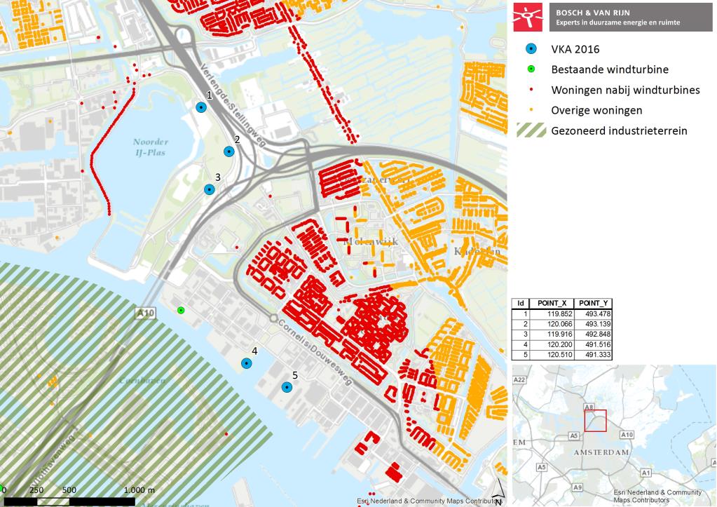 1 Inleiding 1.1 Achtergrond Gemeente Amsterdam, stadsdeel Noord is bezig met het actualiseren van het MER voor windenergie in Amsterdam Noord, uit 2013 1.