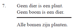 klik hier klik hier klik hier klik hier klik hier Als we een structuur hebben, kunnen we iets zeggen over de geldigheid van een syllogisme met deze structuur.